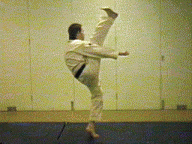 Axe kick