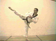 Turning kick